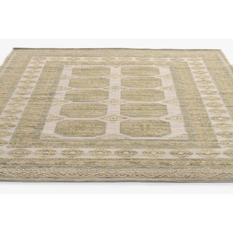  Tapis intérieur / extérieur en laine et coton Barron 2 pi 7 po x 4 pi 11 po, 2 pi 7 po x 4 pi 11 po