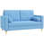 100 % polyester bleu est en rupture de stock