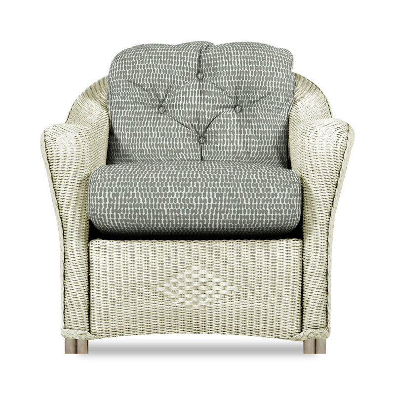 Reflections Outdoor Lounge Chair, Aman Capri, Ivory