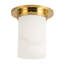 Mineral 8-in Brass Flush Mount-2016278281-2016278276