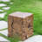Outdoor And Indoor Stump Shape MGO Side Table