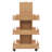 Utility Cart with Shelf and Universal Wheels, 3-Tier Tool Storage Trolley-78545089