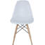 Chaise d'appoint en blanc Wilda