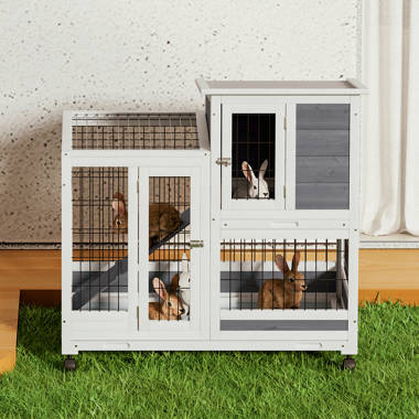 Hayneedle Rabbit Hutch Gregg Animal New Arrivals Habitat - Main Image