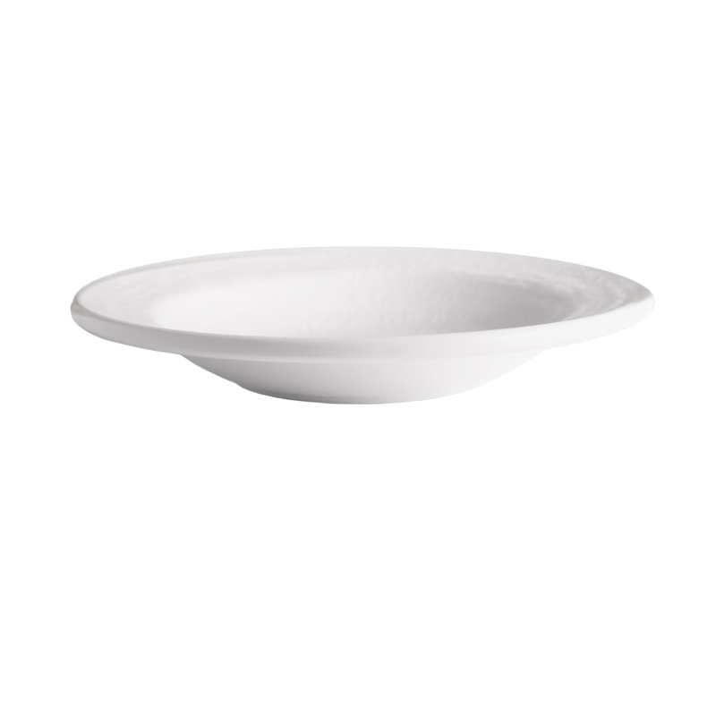 Plat à pâtes en mélamine 12 fl oz., Blanc
