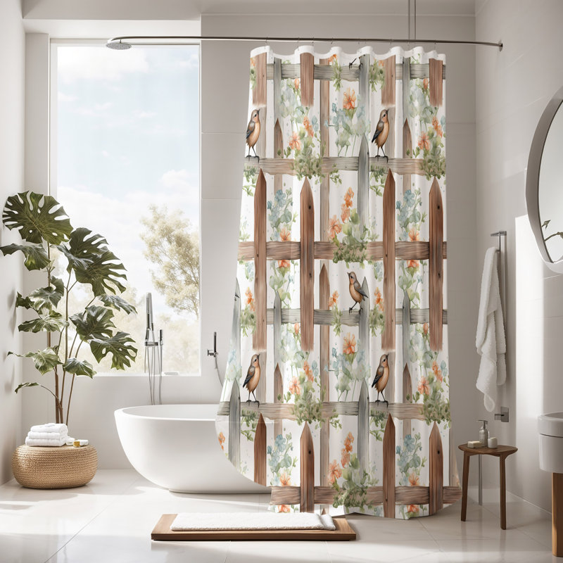 Shower Curtain, 72" H x 70" W
