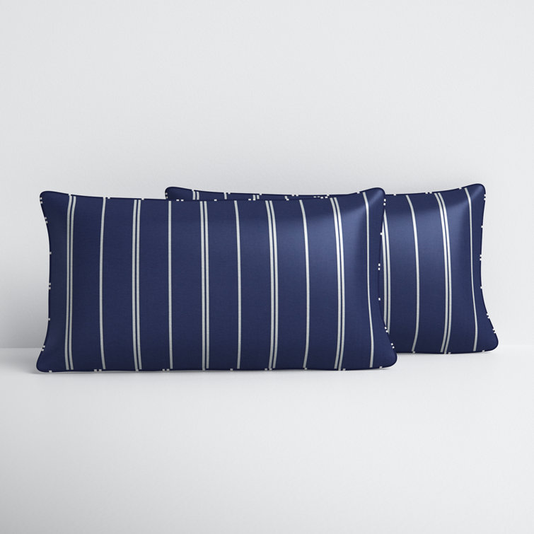 Bradner Striped Indoor/Outdoor Lumbar Throw Pillow