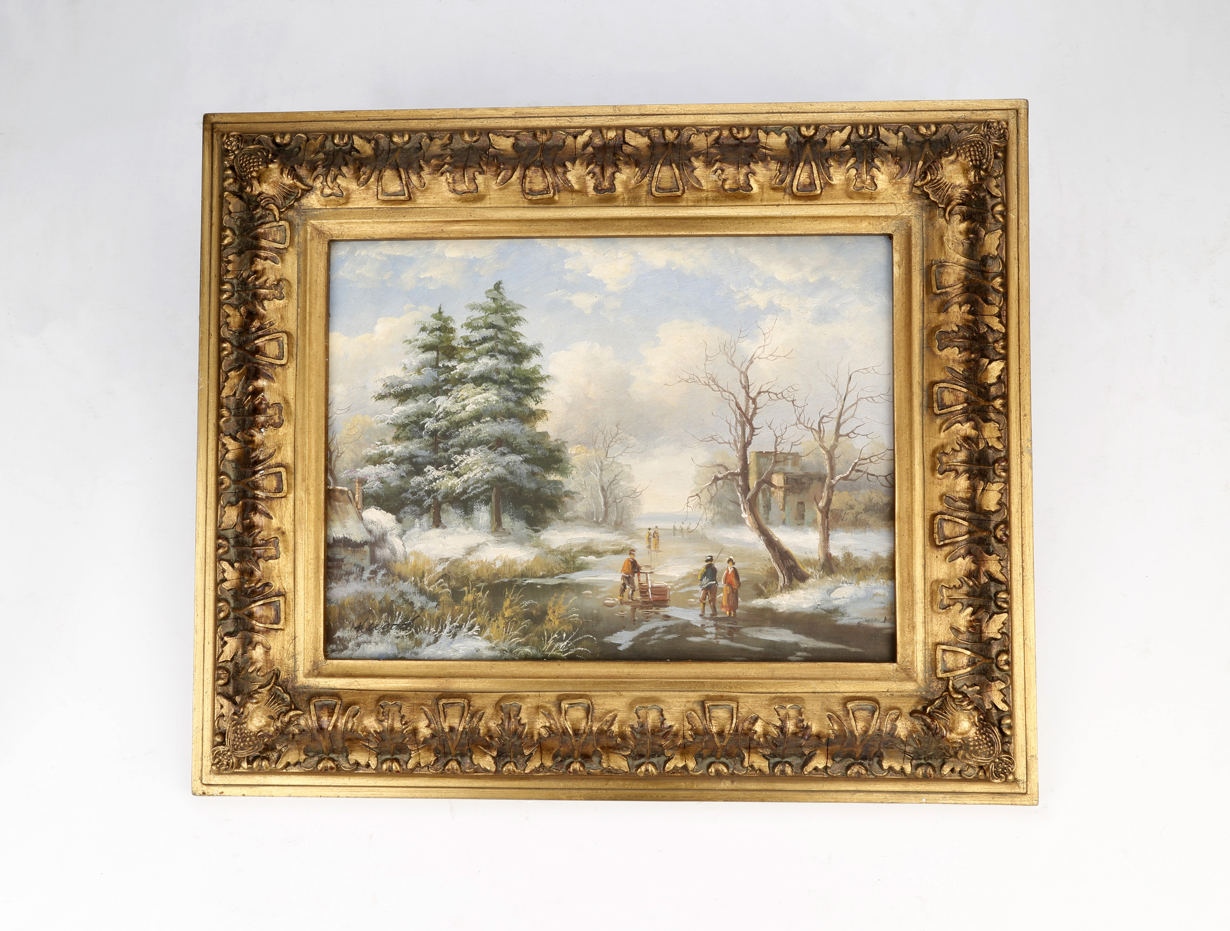 Millwood Pines Picture Frame Painting on Wood