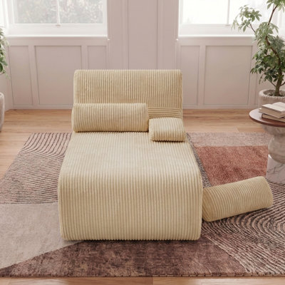 Canapé moderne avec méridienne ergonomique