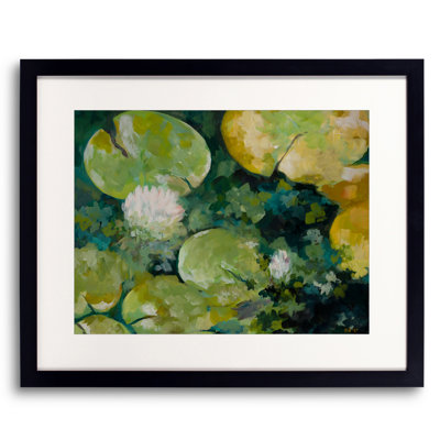 Lotus Pond Serenity Series V Framed Print