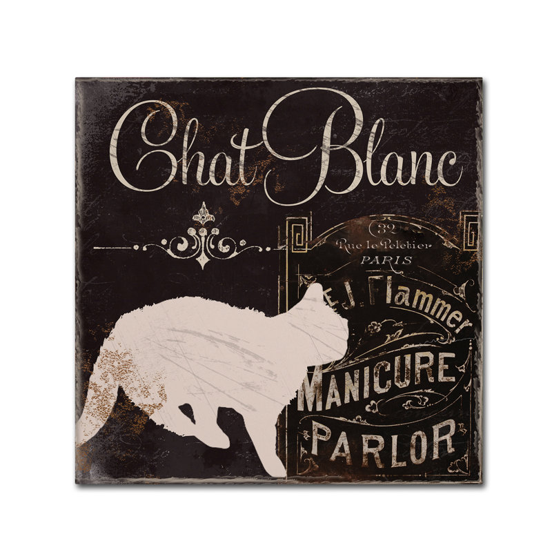 Jadaya «Les Chats I» par Color Bakery, impression sur toile tendue, H 18 po x l 18 po x P 2 po