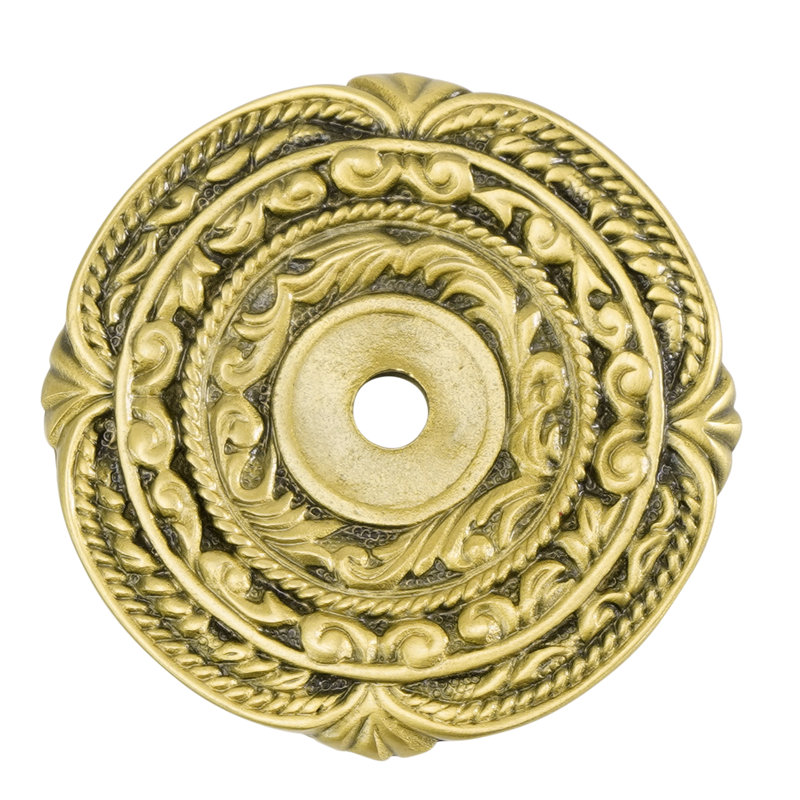 GLENDALE BACK PLATE; FLORENTINE, Gold