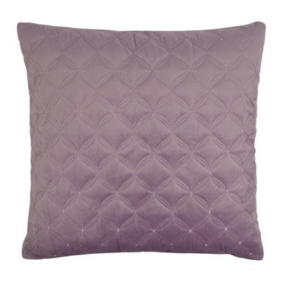  Coussin en velours brodé diamant