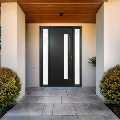 Vista Frame Iron Pivot Door