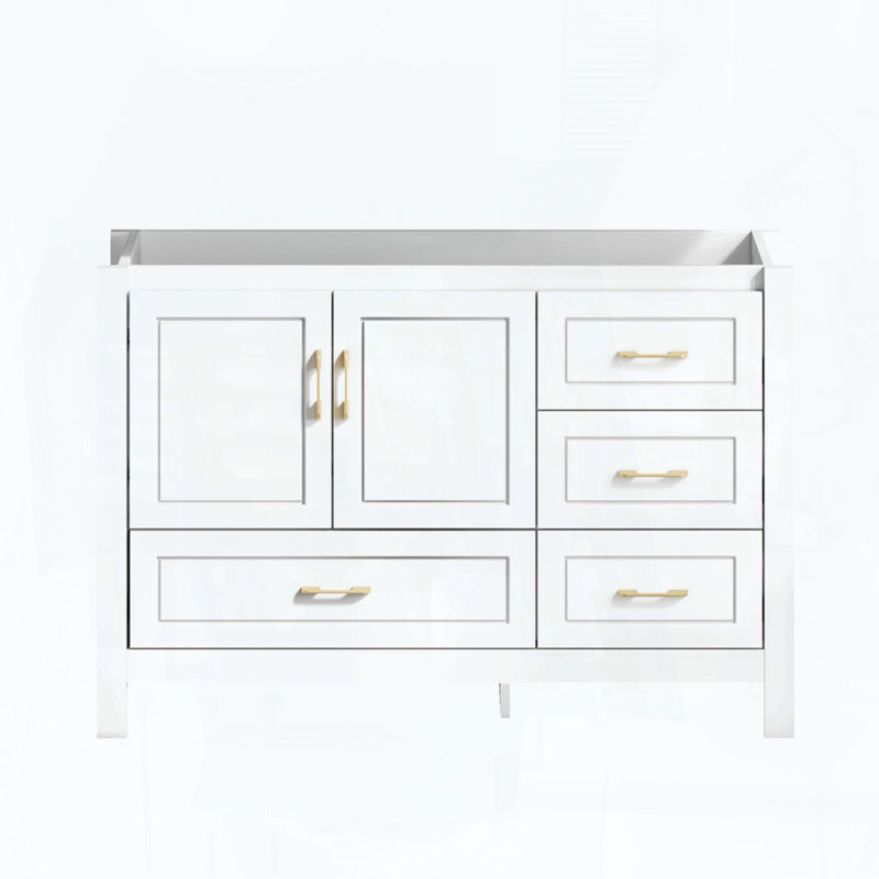 46.85 " Single Bathroom Vanity Base
