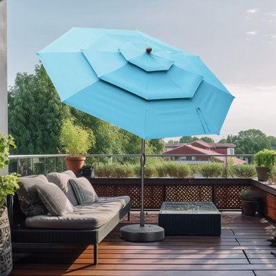 10FT Patio Umbrella With Base