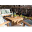 Essential Outdoor Square Teak Coffee Table