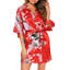 Ceres Satin Above Knee Bathrobe-576773888-576773889