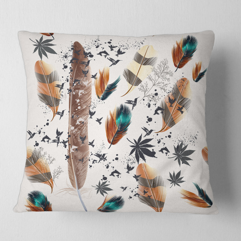 Animal Print Throw Pillow, 16" x 16"