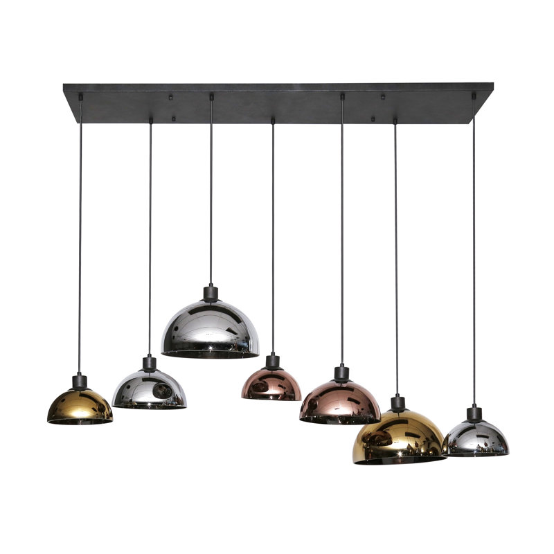 Camello 7 - Light Metal Cluster Pendant