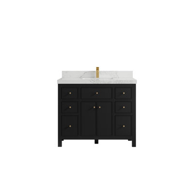 Ensemble de meuble-lavabo simple 42 po Debria