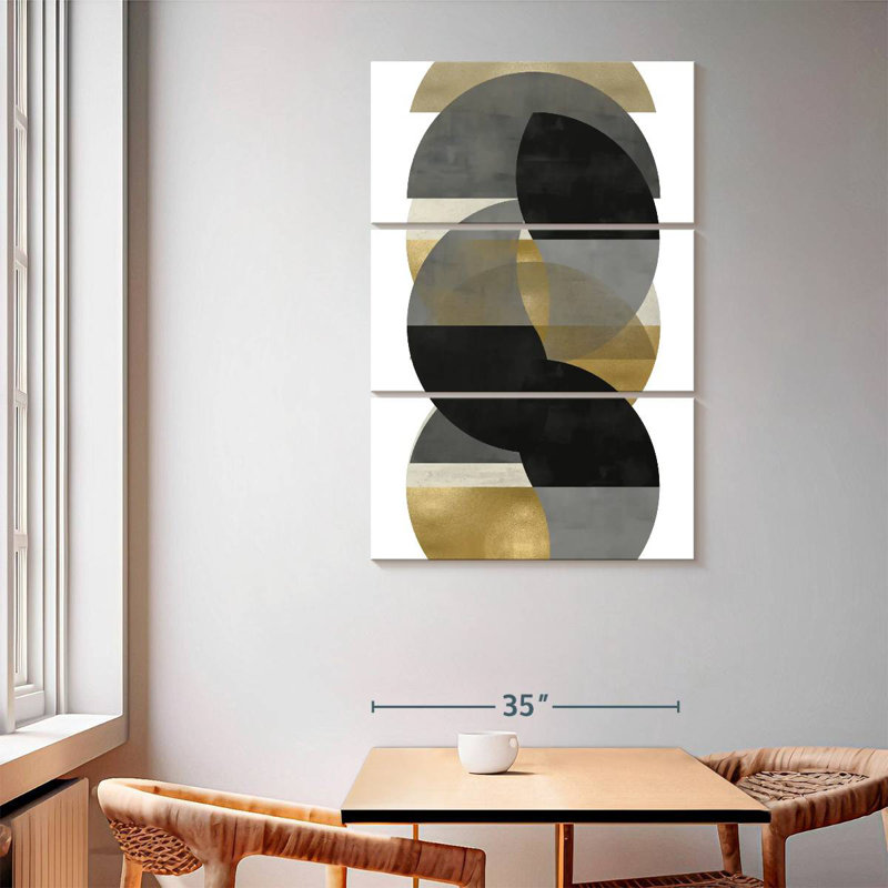Avery Layered II, 65" H x 42" W