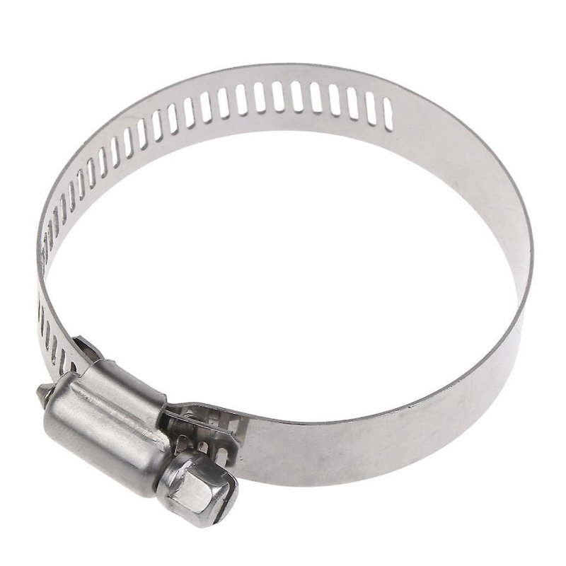 Stainless Steel Worm Drive Hose Clamps 3/8" - 7/8" Adjustable  SAE 6, 10 PCS