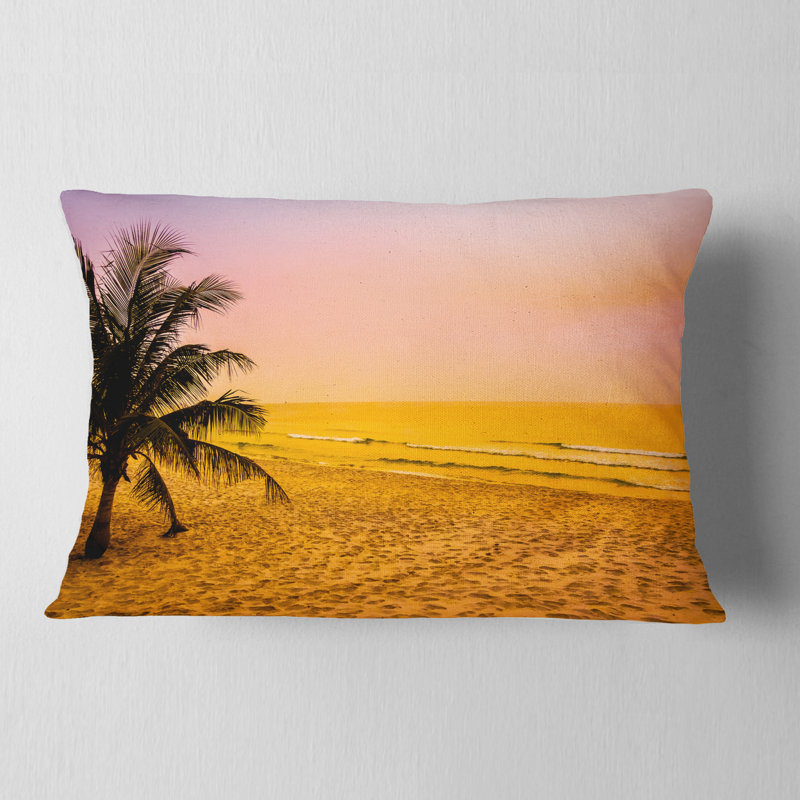 Coussin Coconut Tree Silhouette