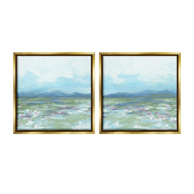 «Stormy Mountain Landscape» par June Erica Vess, 2 pièces sur toile