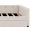 Upholstered Platform Bed With USB And 2 Drawers-587732682