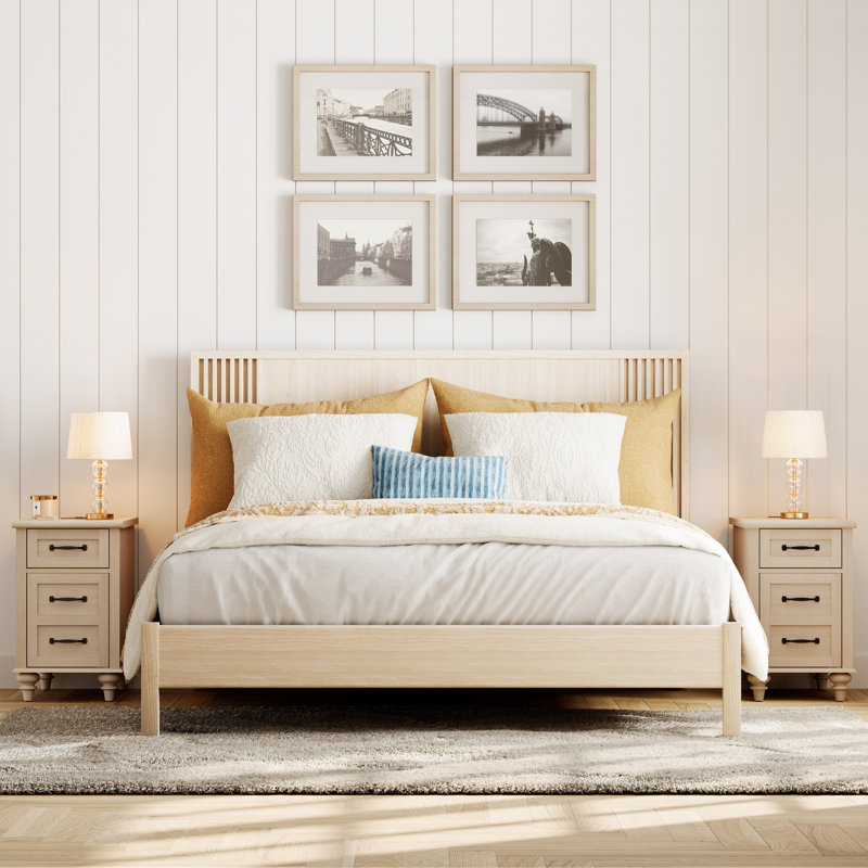 Table de bout Hadwiga, Beige