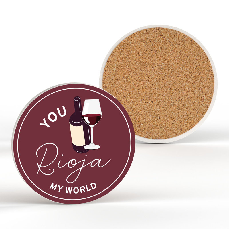 Kana Ceramic Round 1 Piece Coaster