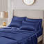 Ensemble de draps en satin 6 pièces Gracie Mills Coralie-99178208-99178221