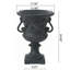 Pot à fleurs en oxyde de magnésium 24 "avec trou de drainage et bouchon Geffrey-27615147