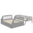 Twin Over Full Bunk Bed With Ladder,Drawers And Storage Staircase-162910907