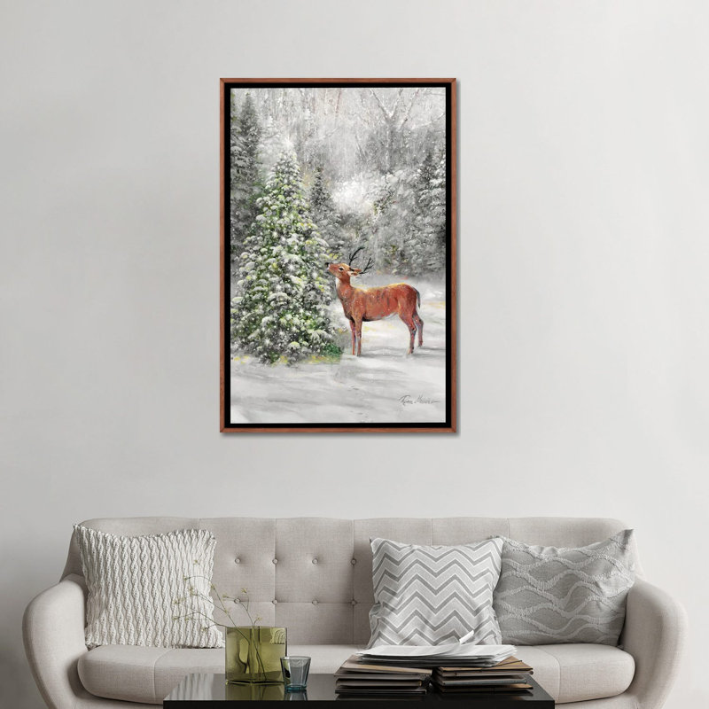 Winter Wonder - reproduction d'art murale encadrée, Brun, H 48 po x l 32 po, Reproduction encadrée sans passe-partout