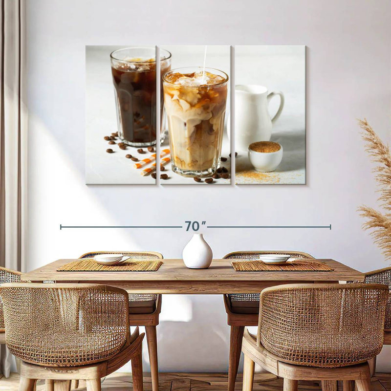 Yarlin Refreshing Cold Coffee, 36" H x 57" W