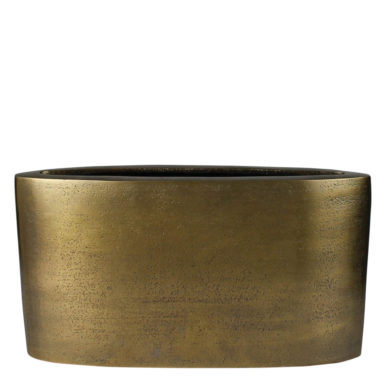 Montecito Brass Table Vase, Small