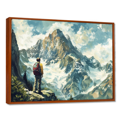 Montagne en montagne, randonnée en Alaska II - Randonnée, art mural