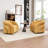 Coyle Upholstered Swivel Barrel Chair-1916388748