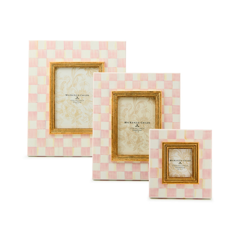 Rosy Check 2.5" X 3" Frame, 5" x 7"