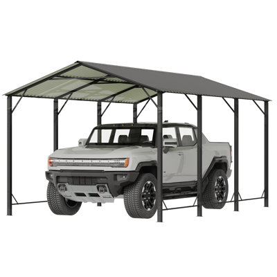 10 Ft. W X 15 Ft. D Heavy Duty Carport