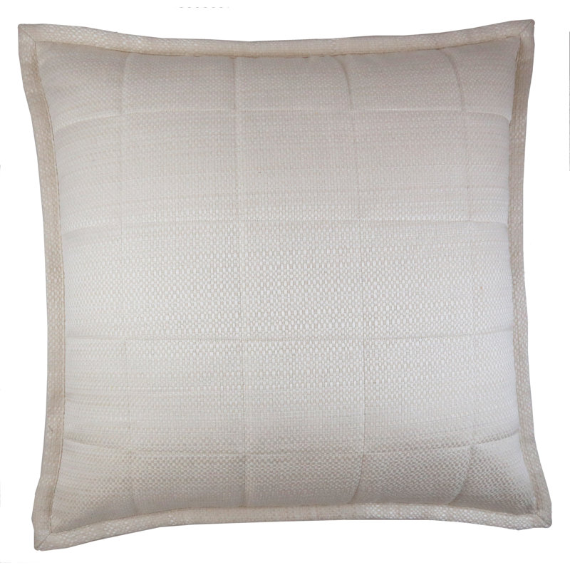 Malibu Coverlet, King Coverlet + 3 Euro Shams, White