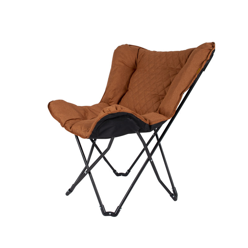 Duncraig Reclining Camping Chair, Brown