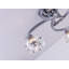 Johana Glass Semi Flush Mount