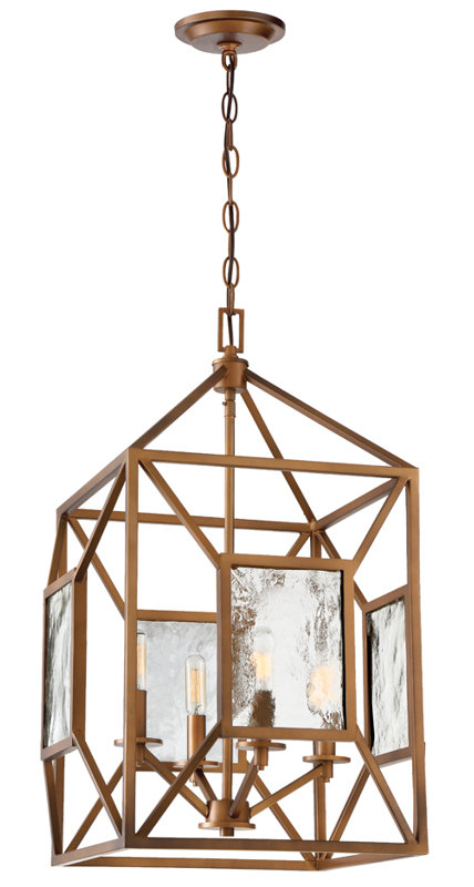 Brilliana 4 - Light Lantern Geometric Chandelier
