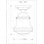 Luminaire suspendu semi-encastré en verre Neriah-1652709222-1652709217