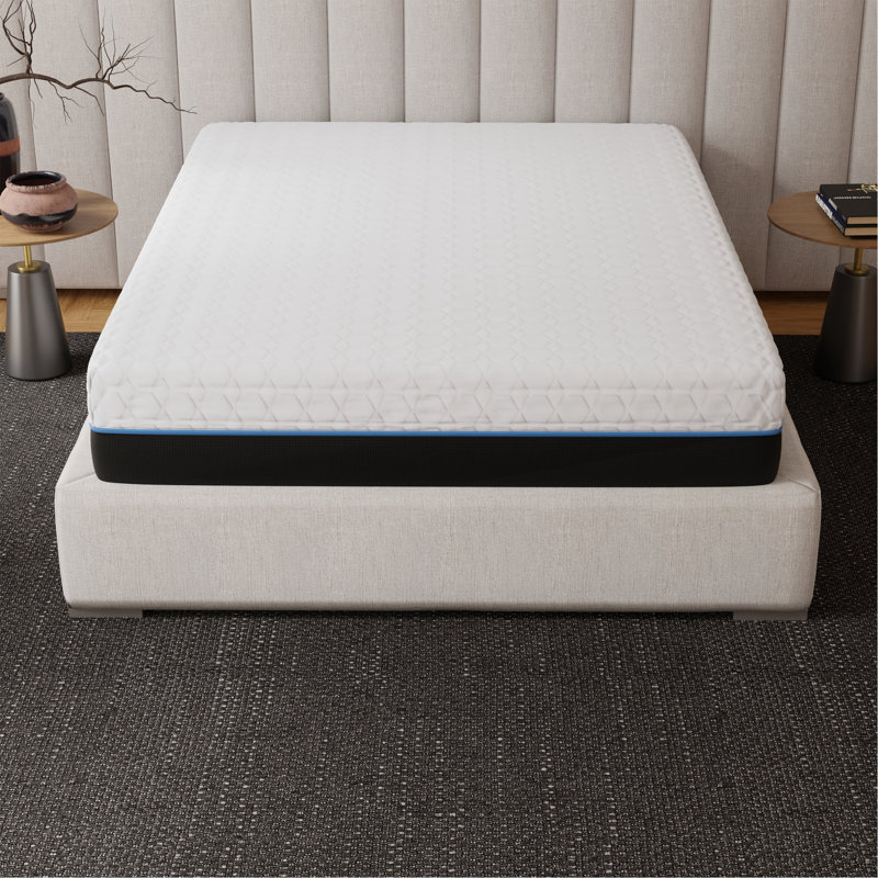 Matelas en mousse viscoélastique infusée de cuivre, Très grand lit, 12"