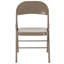 Double Braced Metal Folding Chair-1898137924