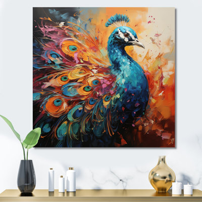 Keevon Peacock Expressionist Portrait I - Print